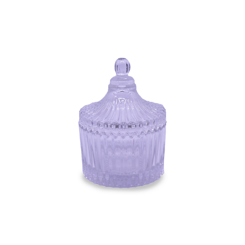 Carousel with lid - Clear Small