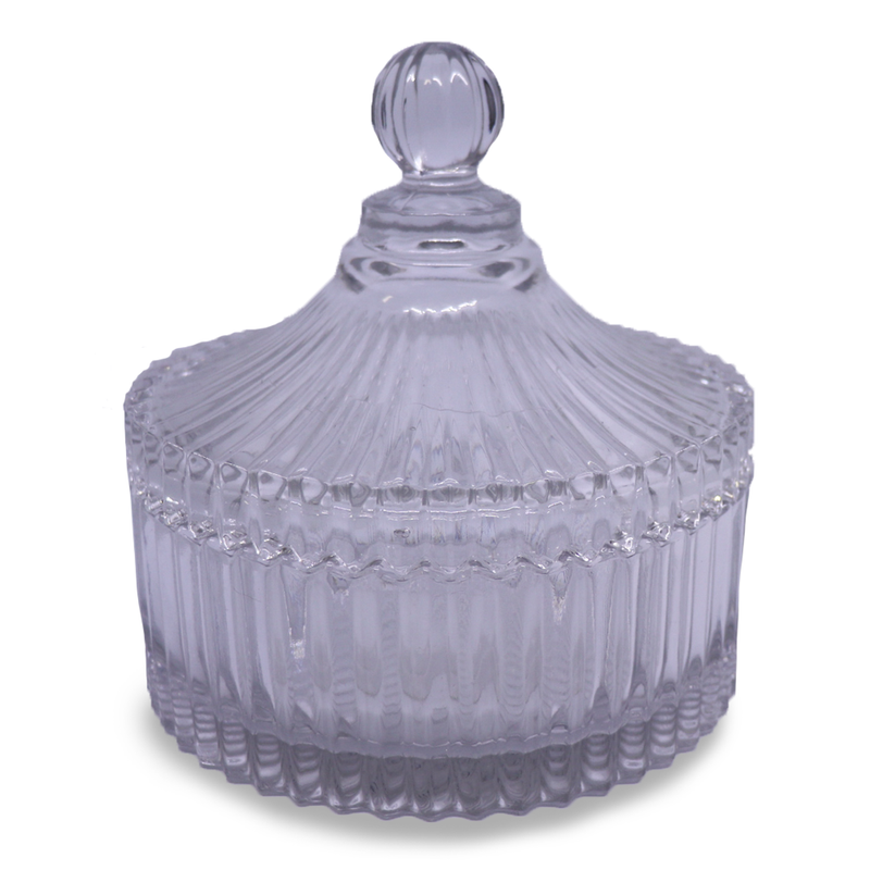 Carousel with lid - Clear Medium