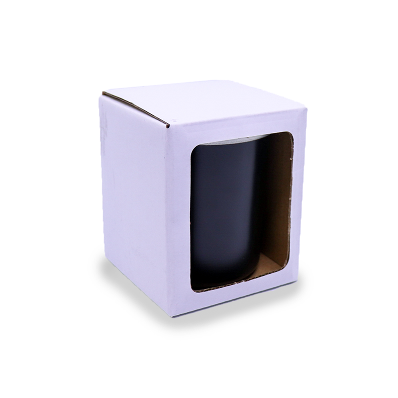 Candle Gift Box - Small - White - with Window