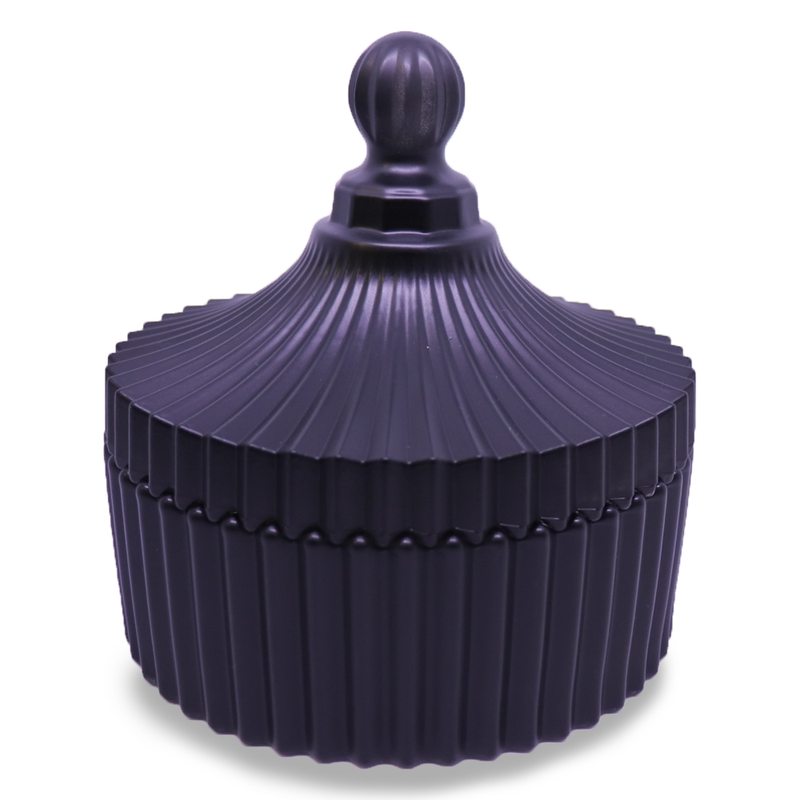 Carousel with lid - Large Black