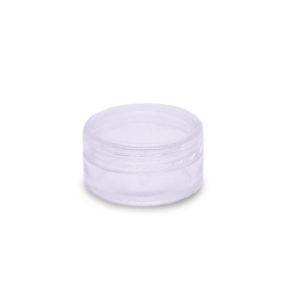 Round Lip balm tubs (clear with clear lid)
