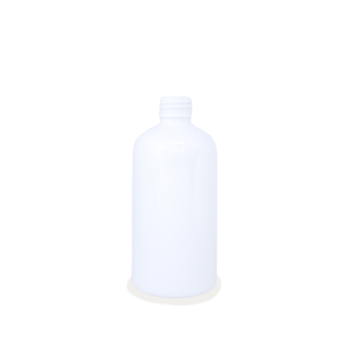 250ml Short Boston PET Bottle - White