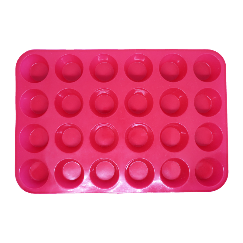 Silicone Melt Moulds - 24 Cavity Soap and Melt