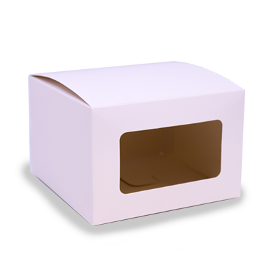 Lux Candle Gift Box - XL - White - Window